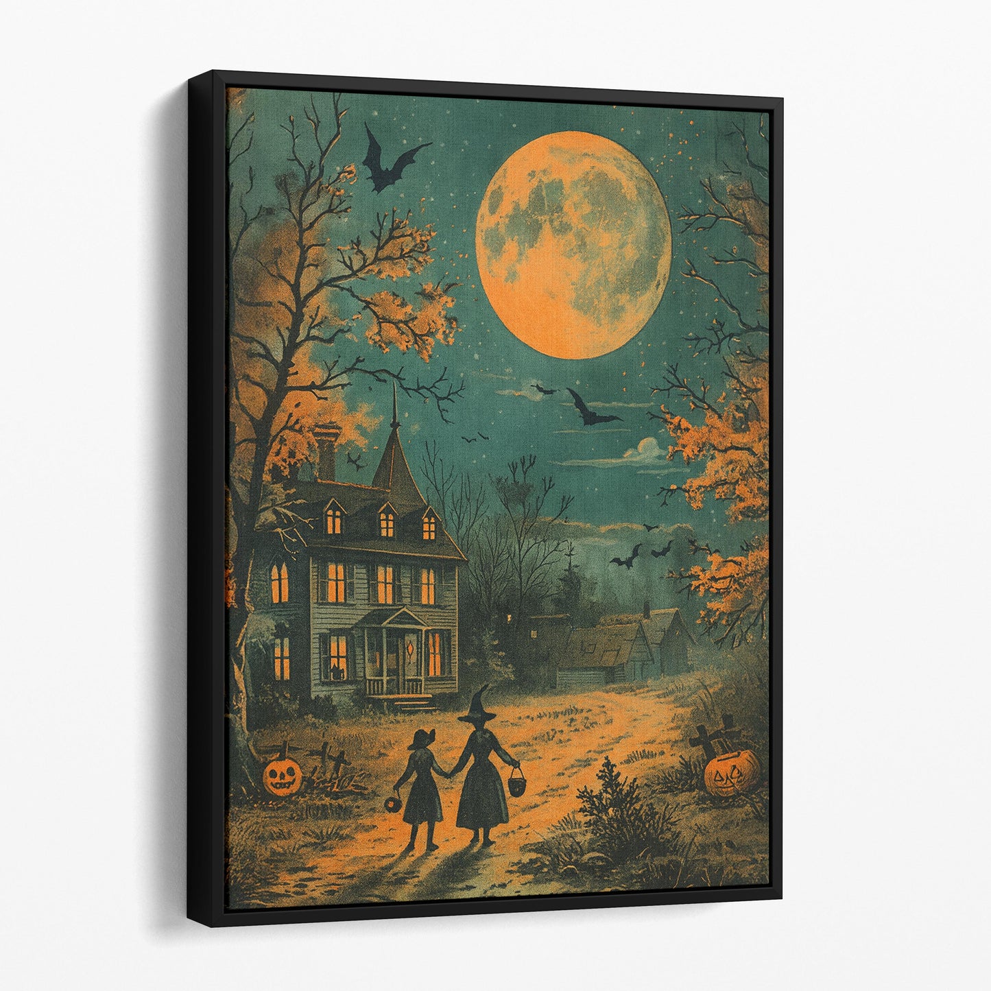 Trick or Treat at Haunted House