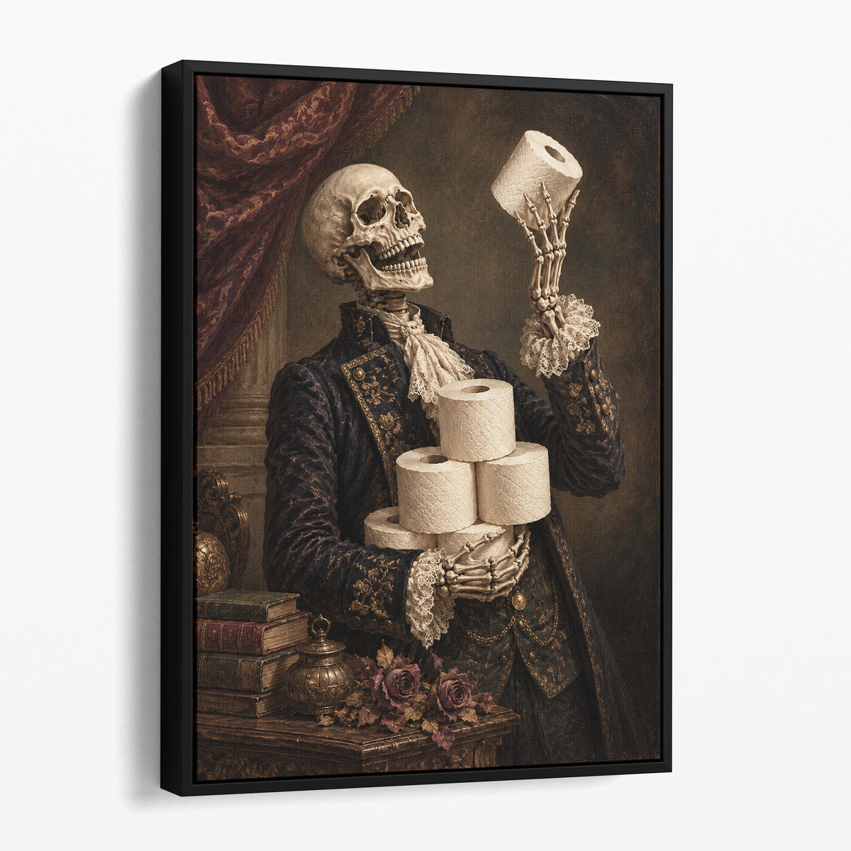 Skeleton Toilet Paper