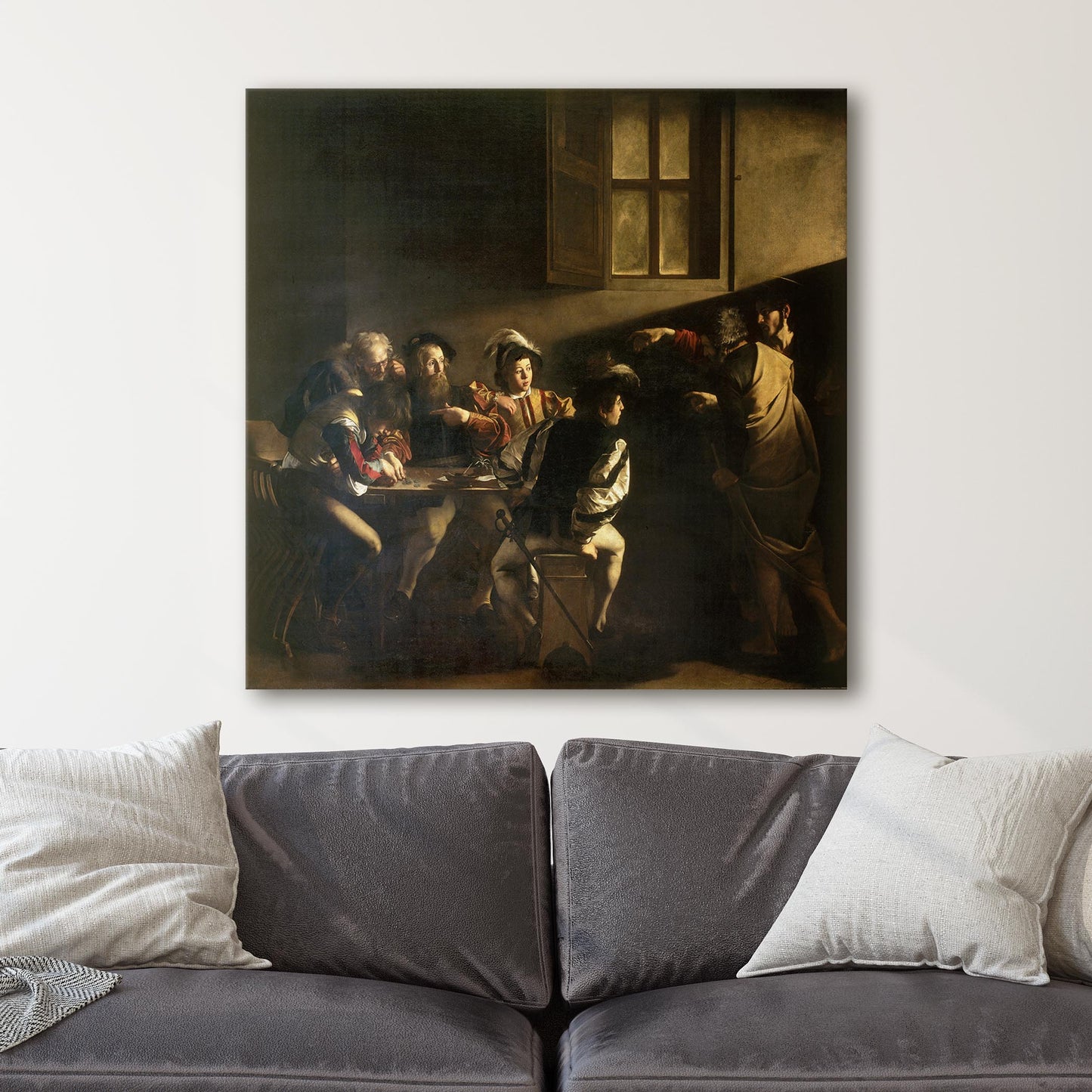 The Calling of Saint Matthew by Caravaggio
