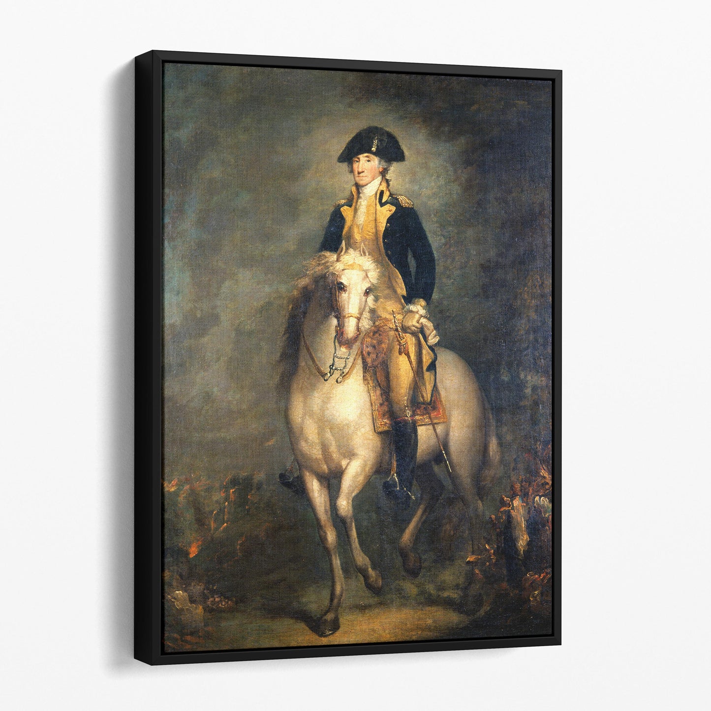 George Washington on Horseback by Rembrandt Peale