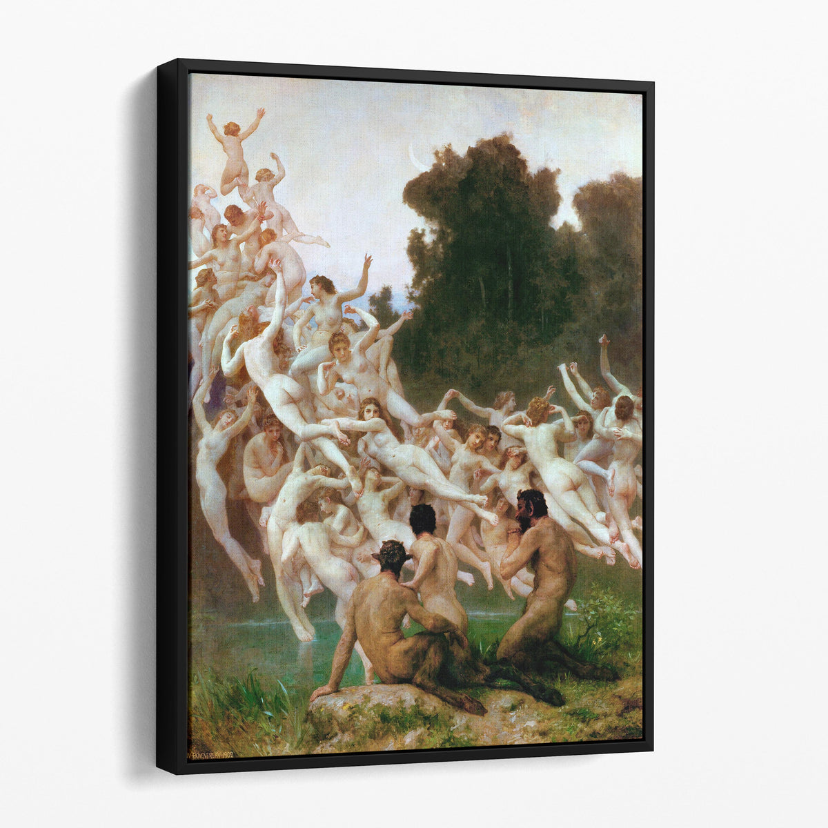 The Oreads - William-Adolphe Bouguereau