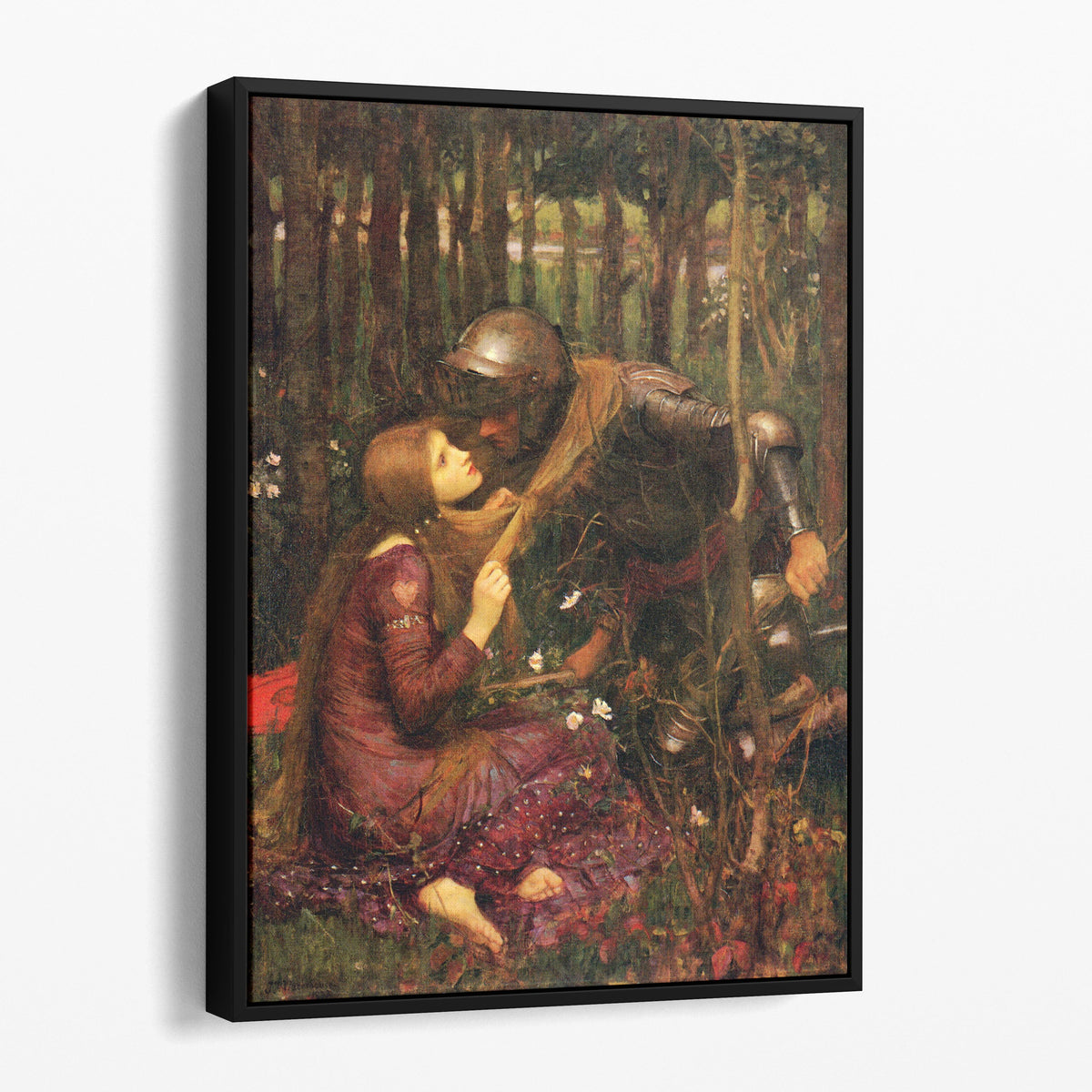 La Belle Dame sans Merci (The Beautiful Lady without Mercy) - John William Waterhouse
