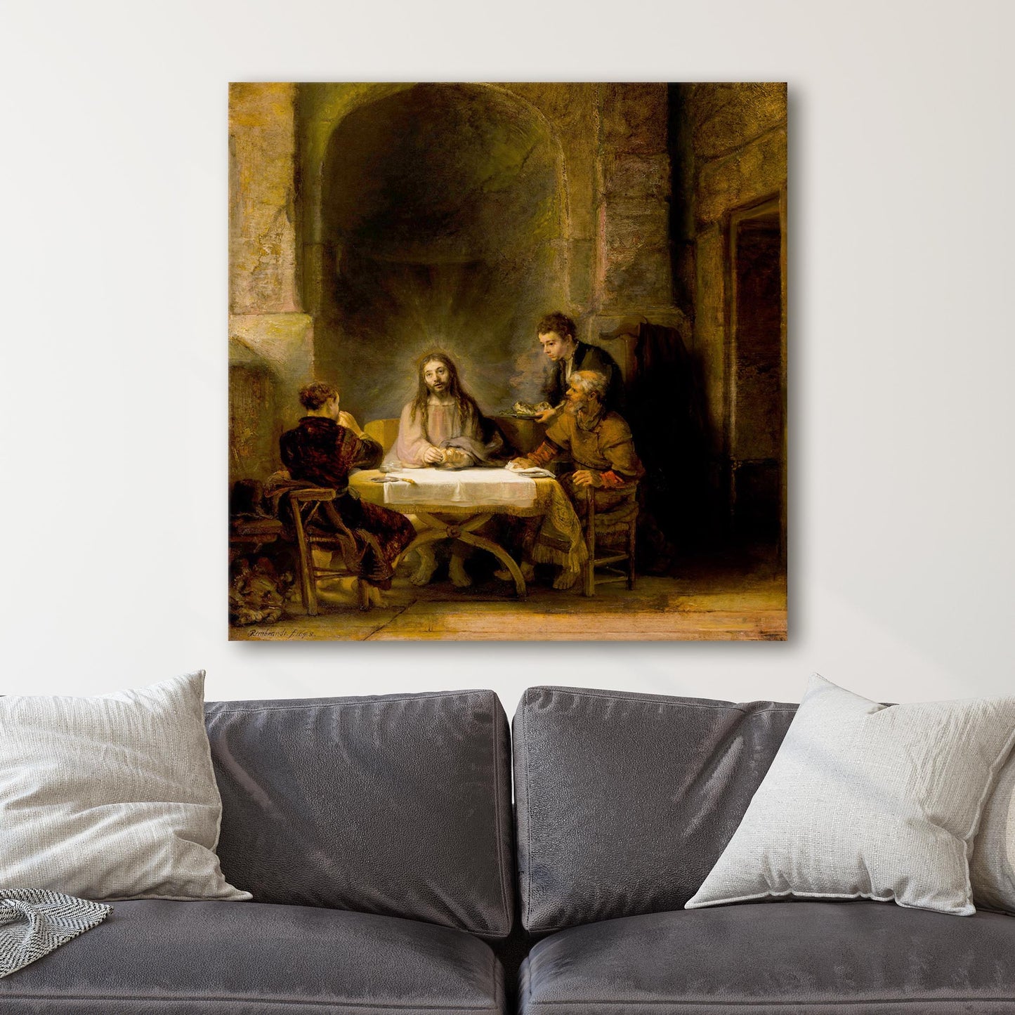 The Supper at Emmaus, 1648 by Rembrandt