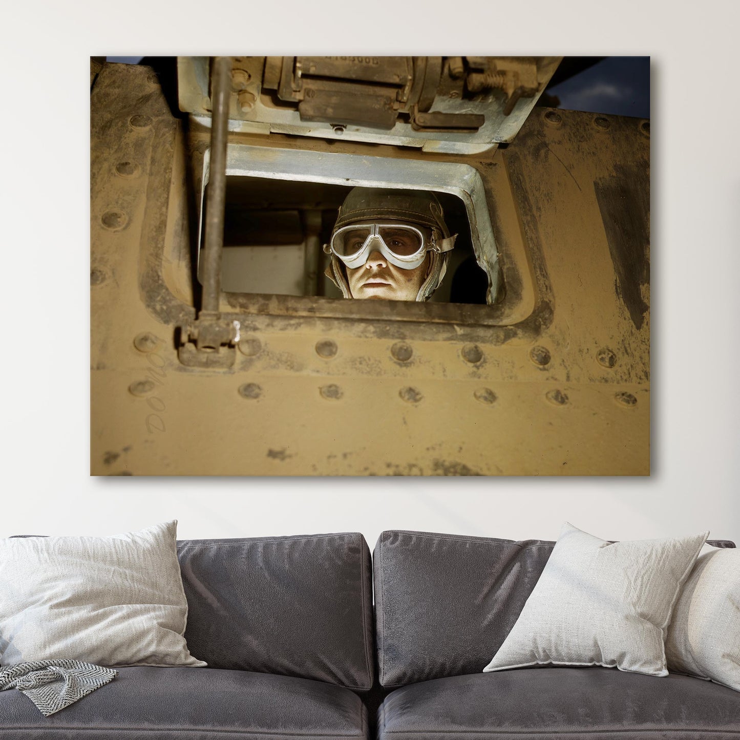 Tank Man, World War Two