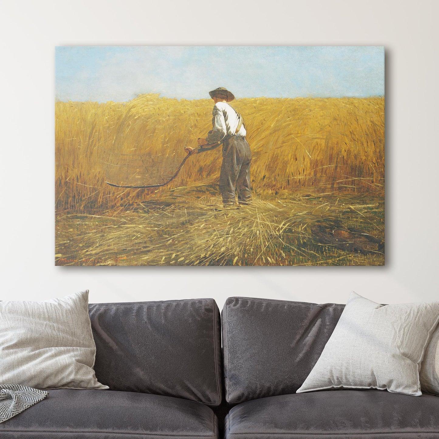 The Veteran in a New Field - Winslow Homer