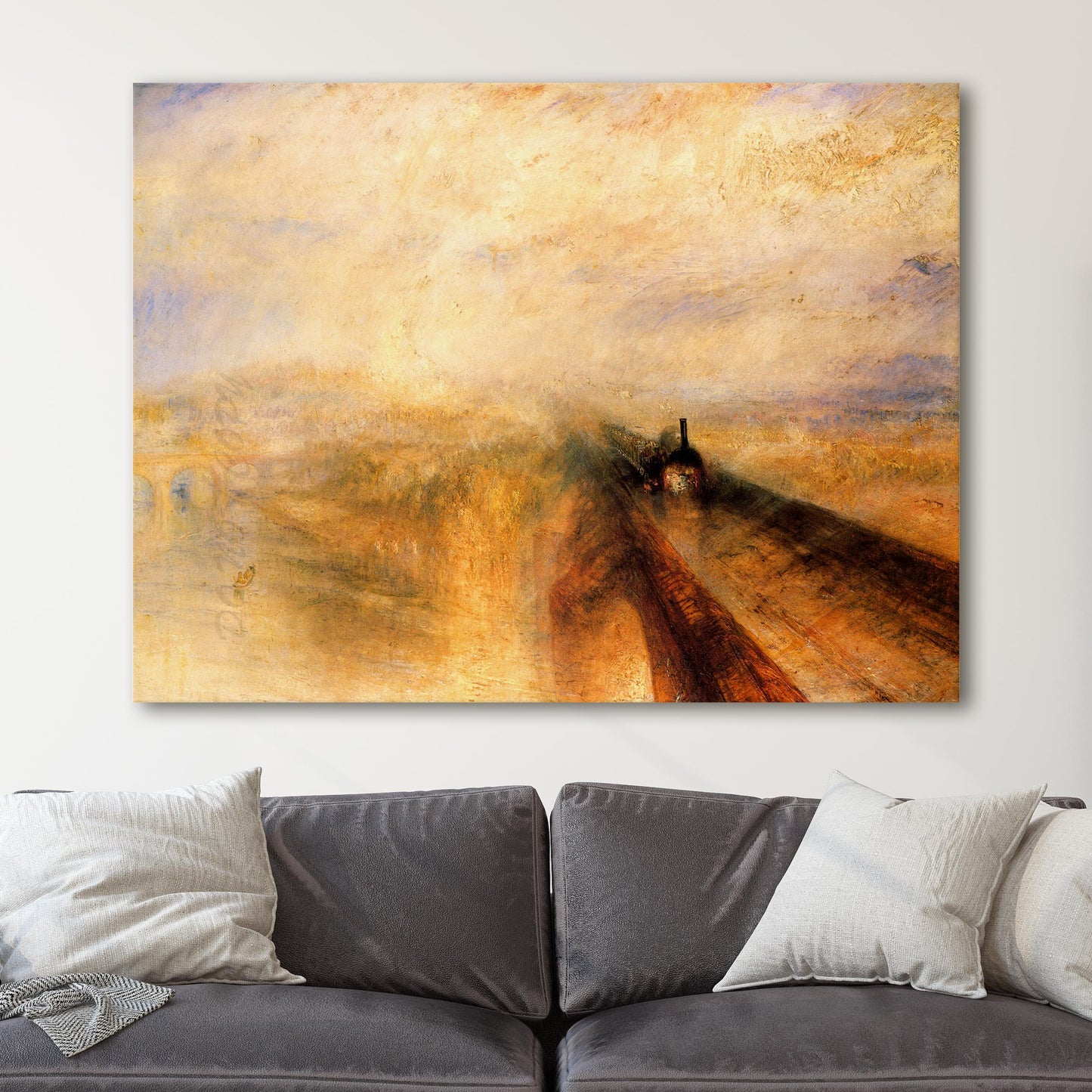 Rain, Steam, and Speed – The Great Western Railway by J.M.W. Turner