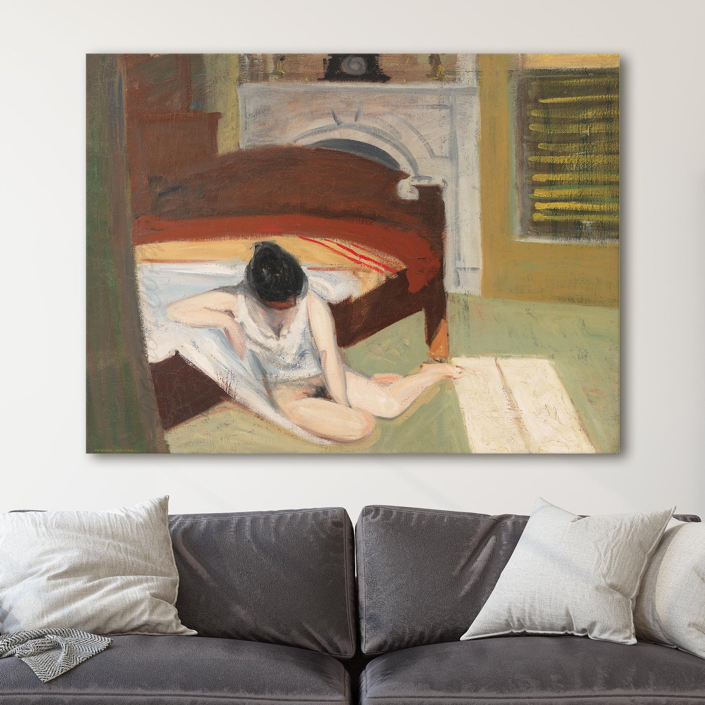 Summer Interior 1909 by Edward Hopper