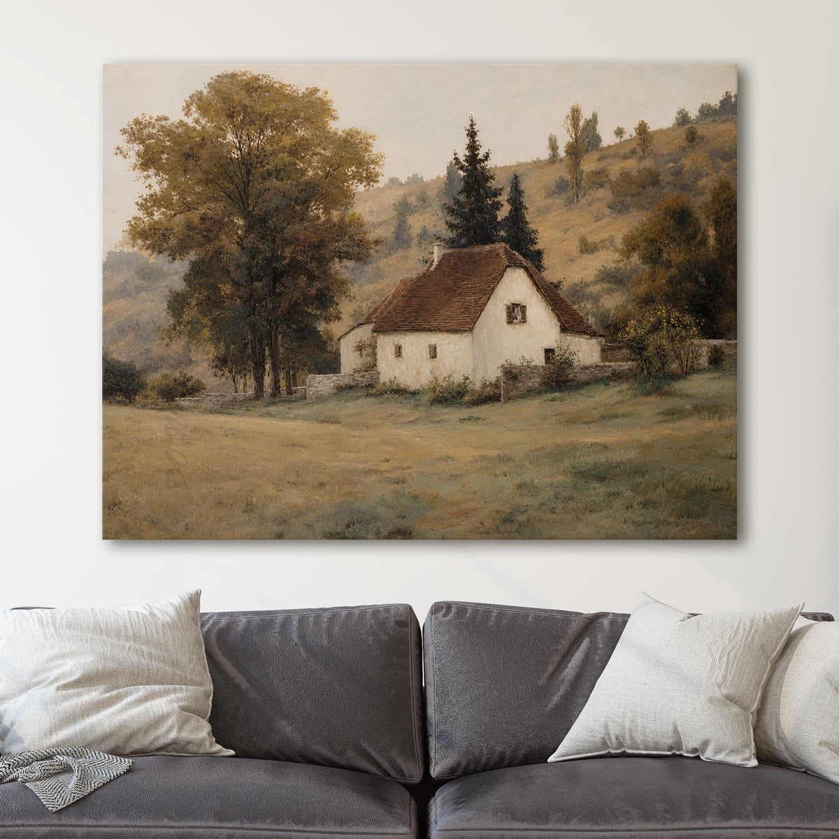 Autumn Fall Country House