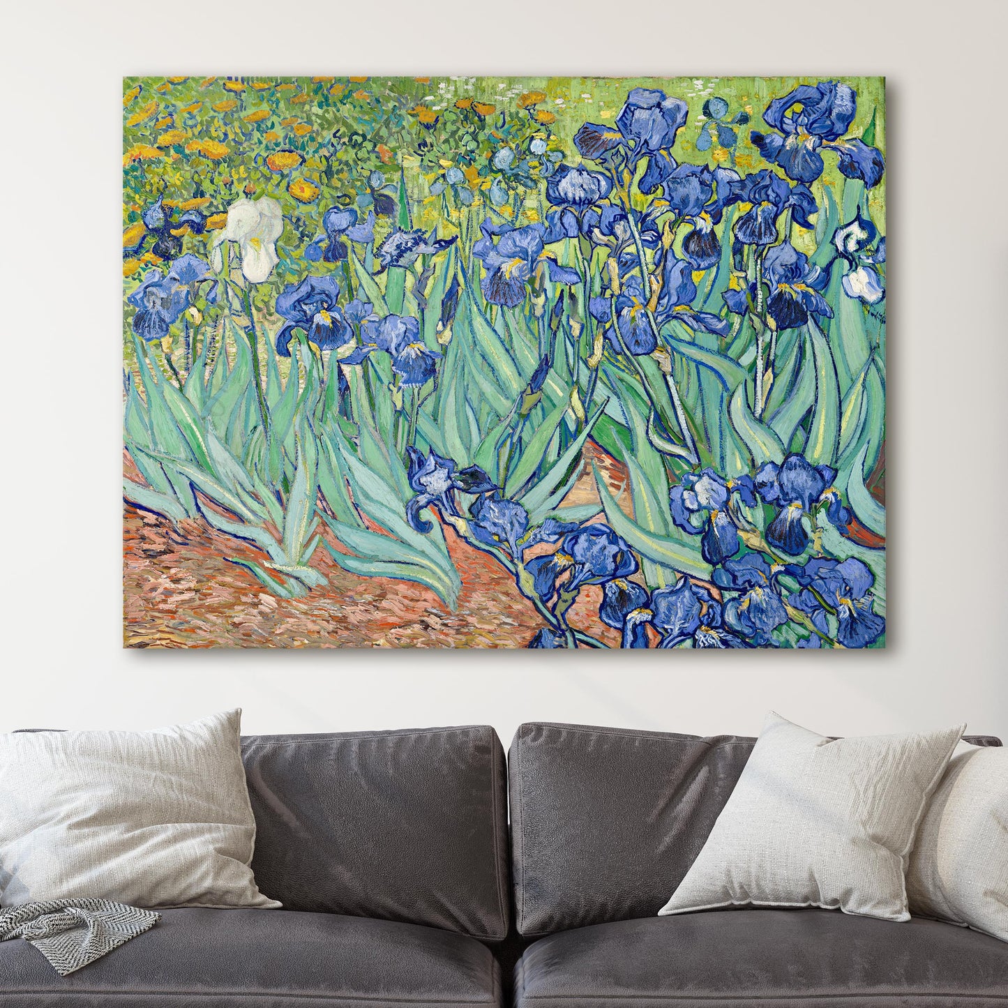 Irises 1889 by Van Gogh