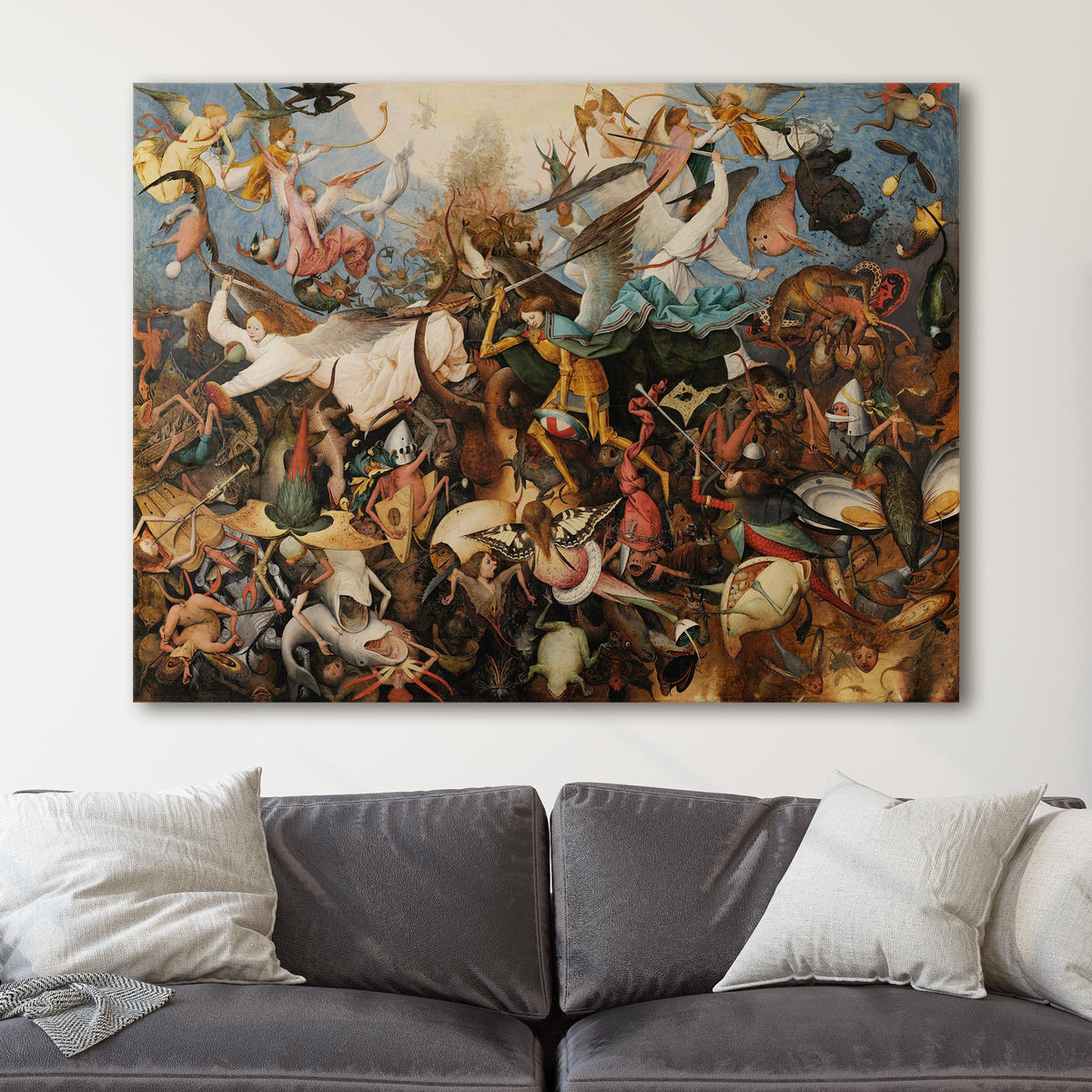 The Fall of the Rebel Angels - Pieter Bruegel the Elder