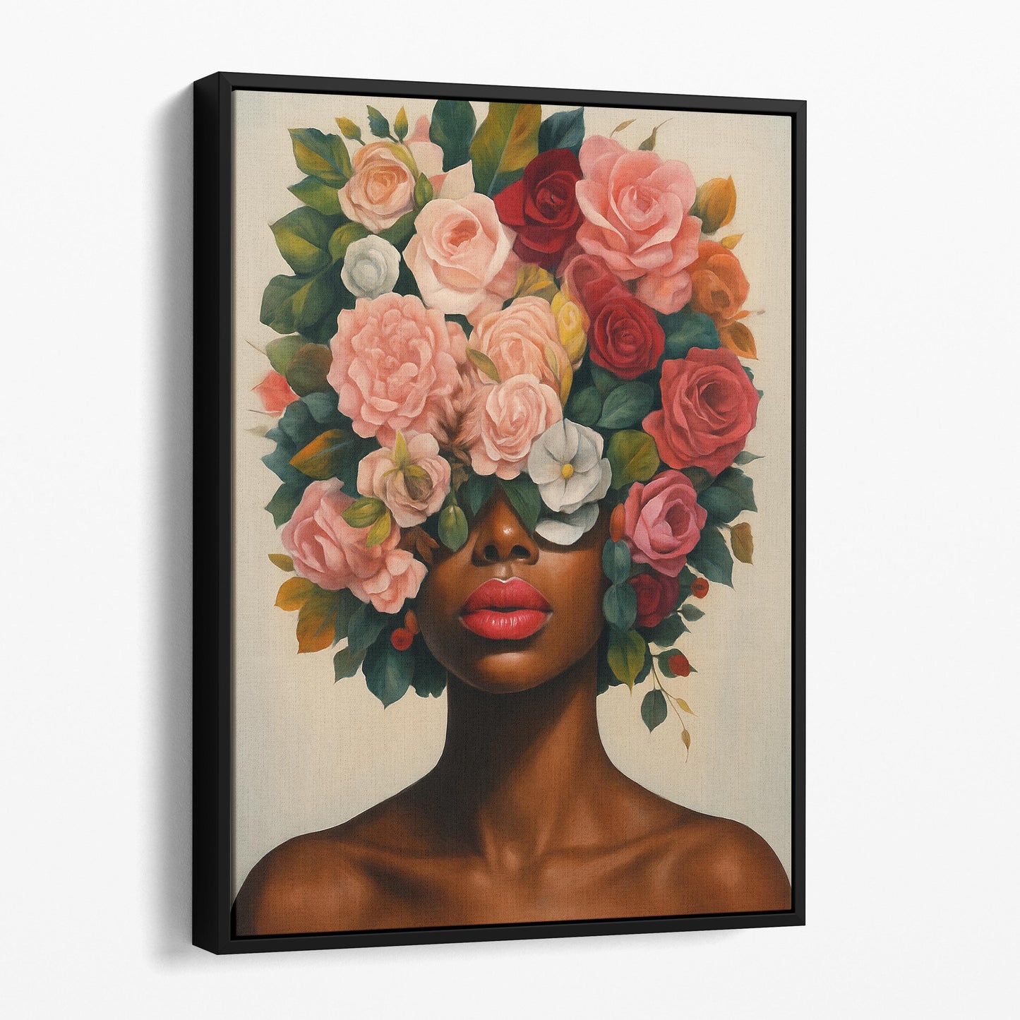 Flower Head Woman