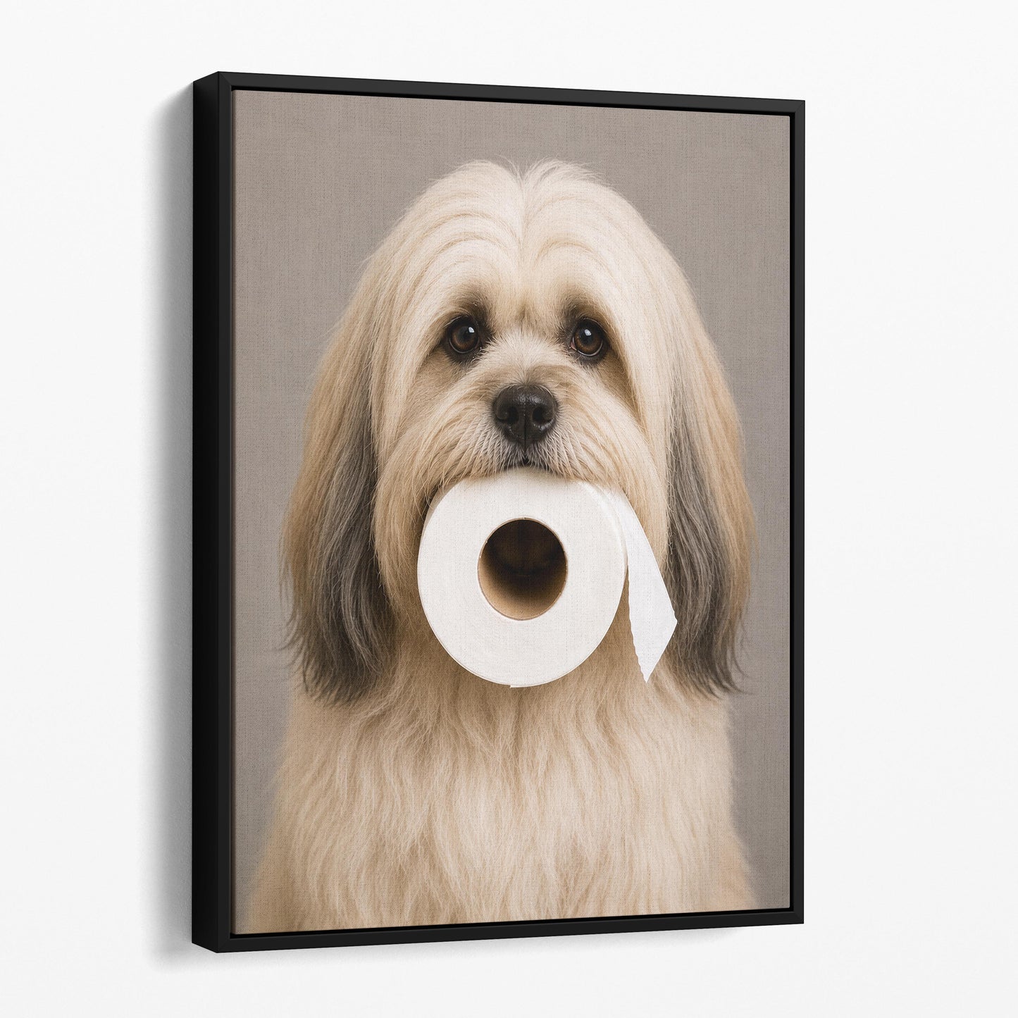 Lhasa Apso Dog Toilet Paper