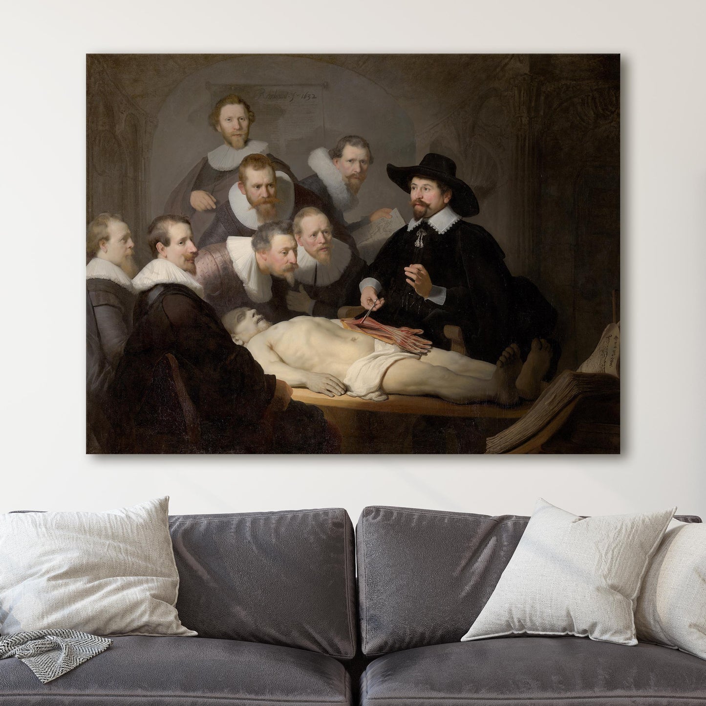 The Anatomy Lecture of Dr. Nicolaes Tulp by Rembrandt