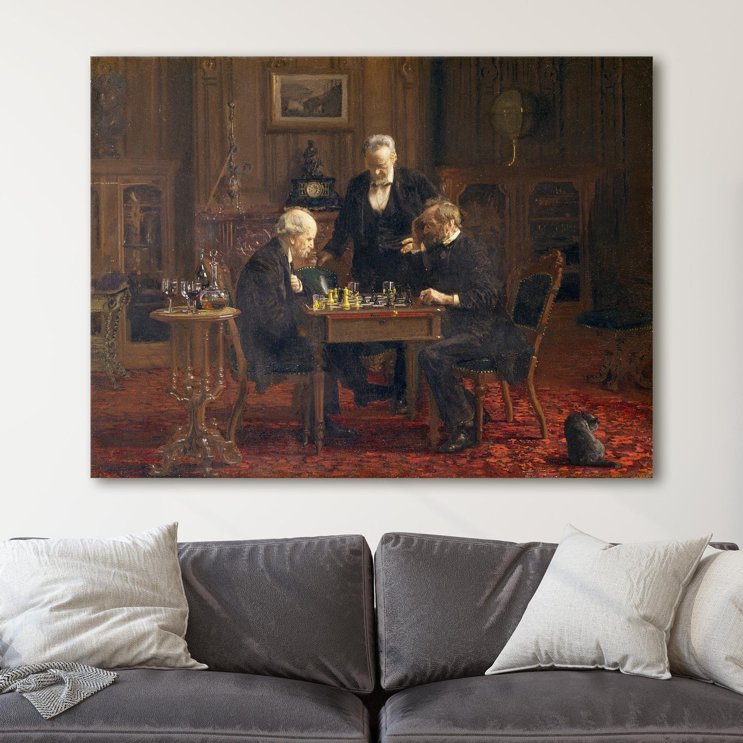 The Chess Players by Thomas Eakins