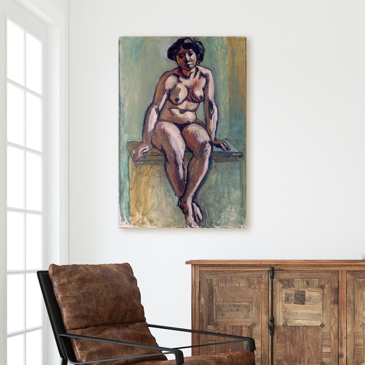Seated Woman 1908 by Henri Matisse
