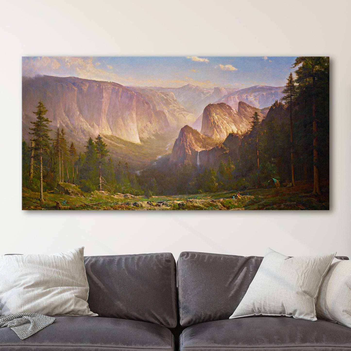 Great Canyon of the Sierra, Yosemite by Thomas Hill