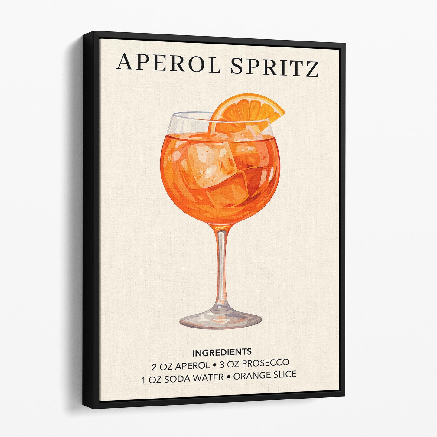 Aperol Spritz Vintage Drinking Poster