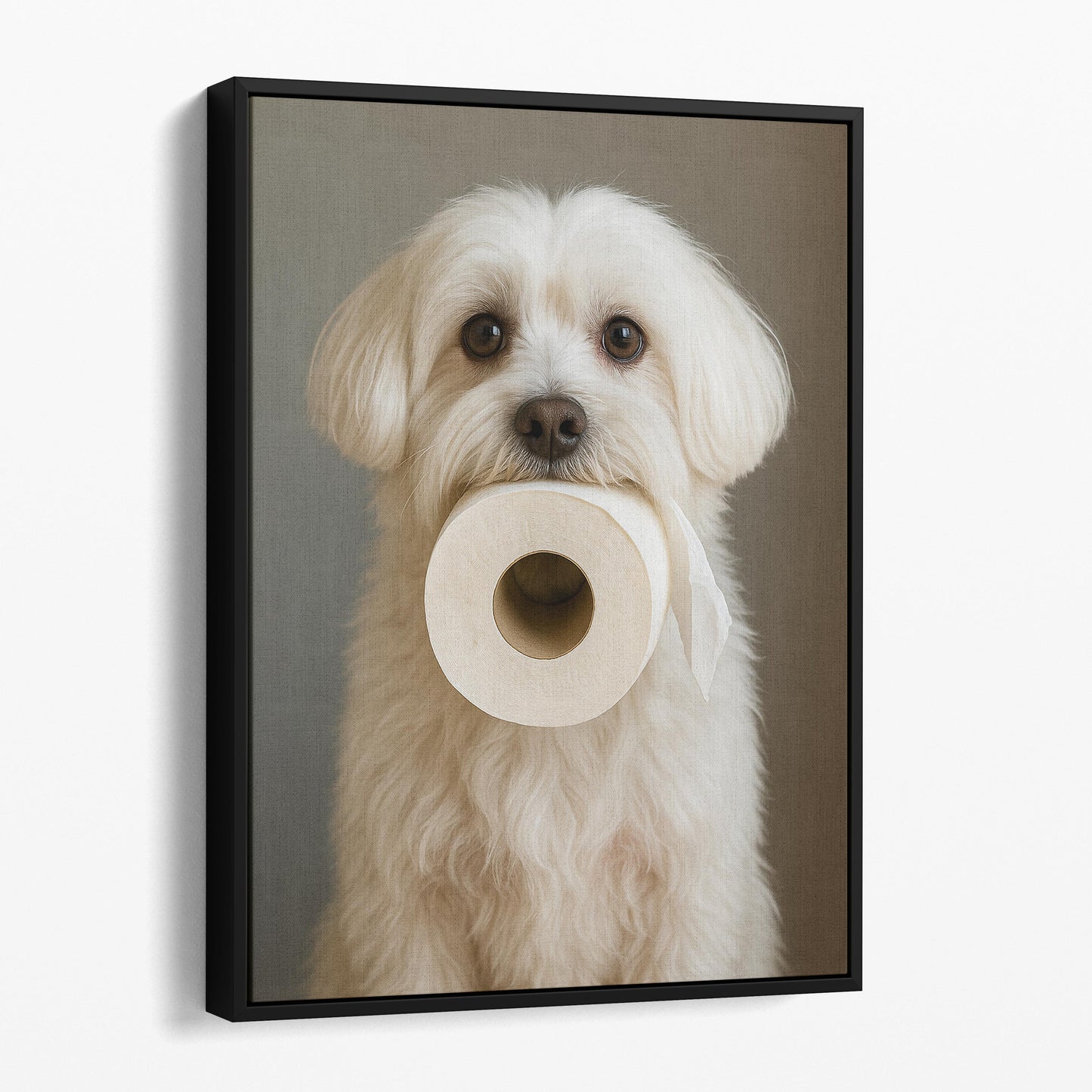 Maltese Dog Toilet Paper