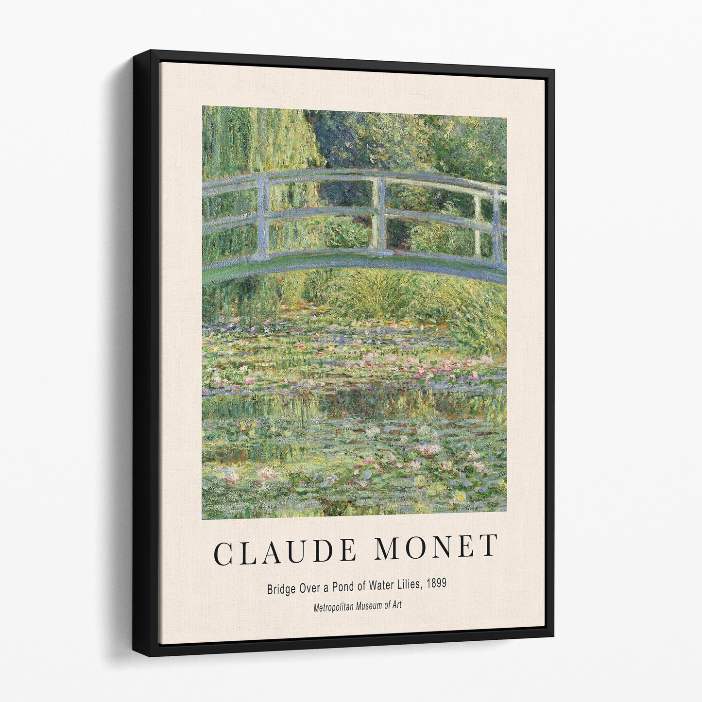 Claude Monet: Bridge Over a Pond of Water Lilies