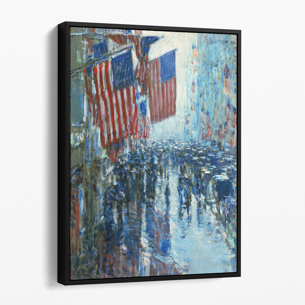 Rainy Day, Fifth Avenue (1916) - Childe Hassam