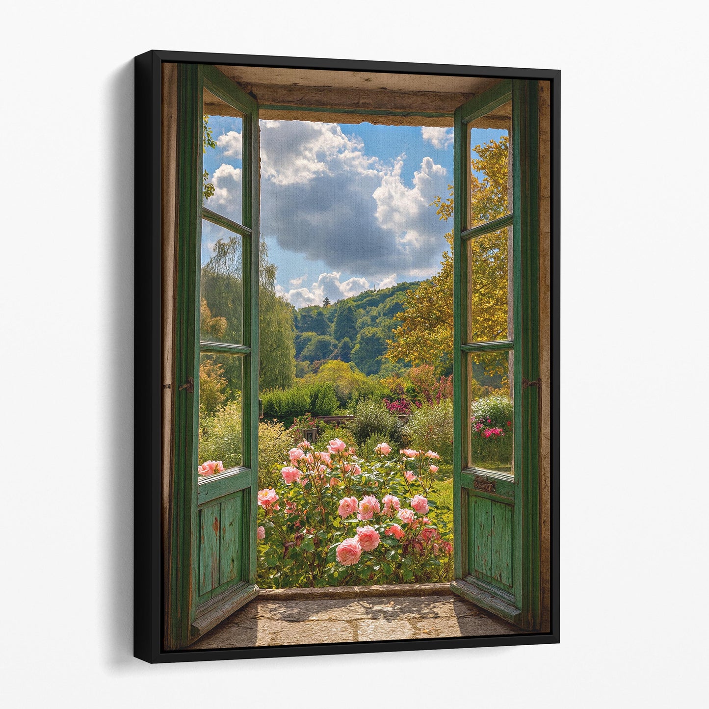 Open Window To The Garden