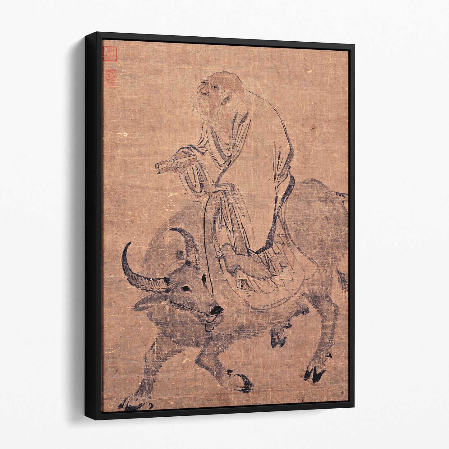 Zhang Lu-Laozi Riding an Ox