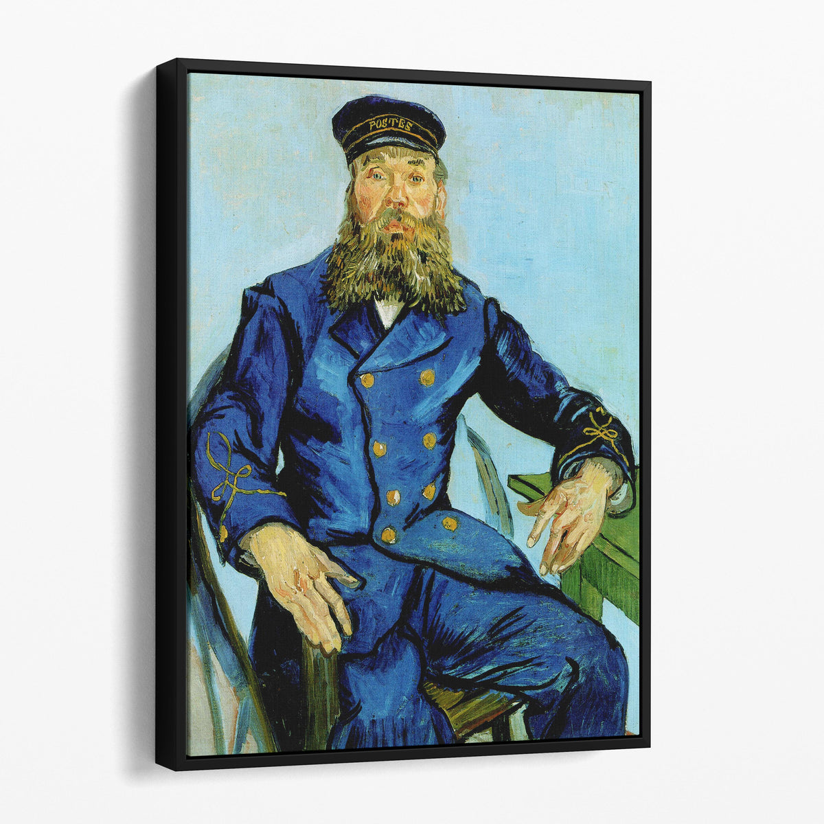 Postman Joseph Roulin, 1888 - Vincent Van Gogh