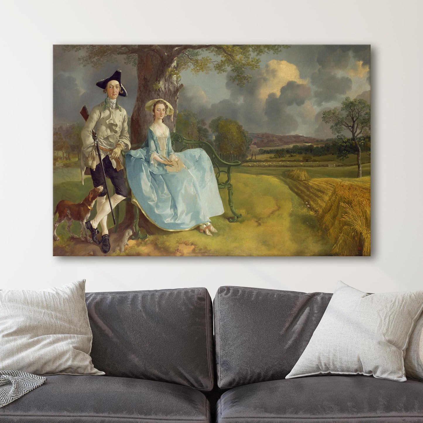 Mr and Mrs Andrews - Thomas Gainsborough