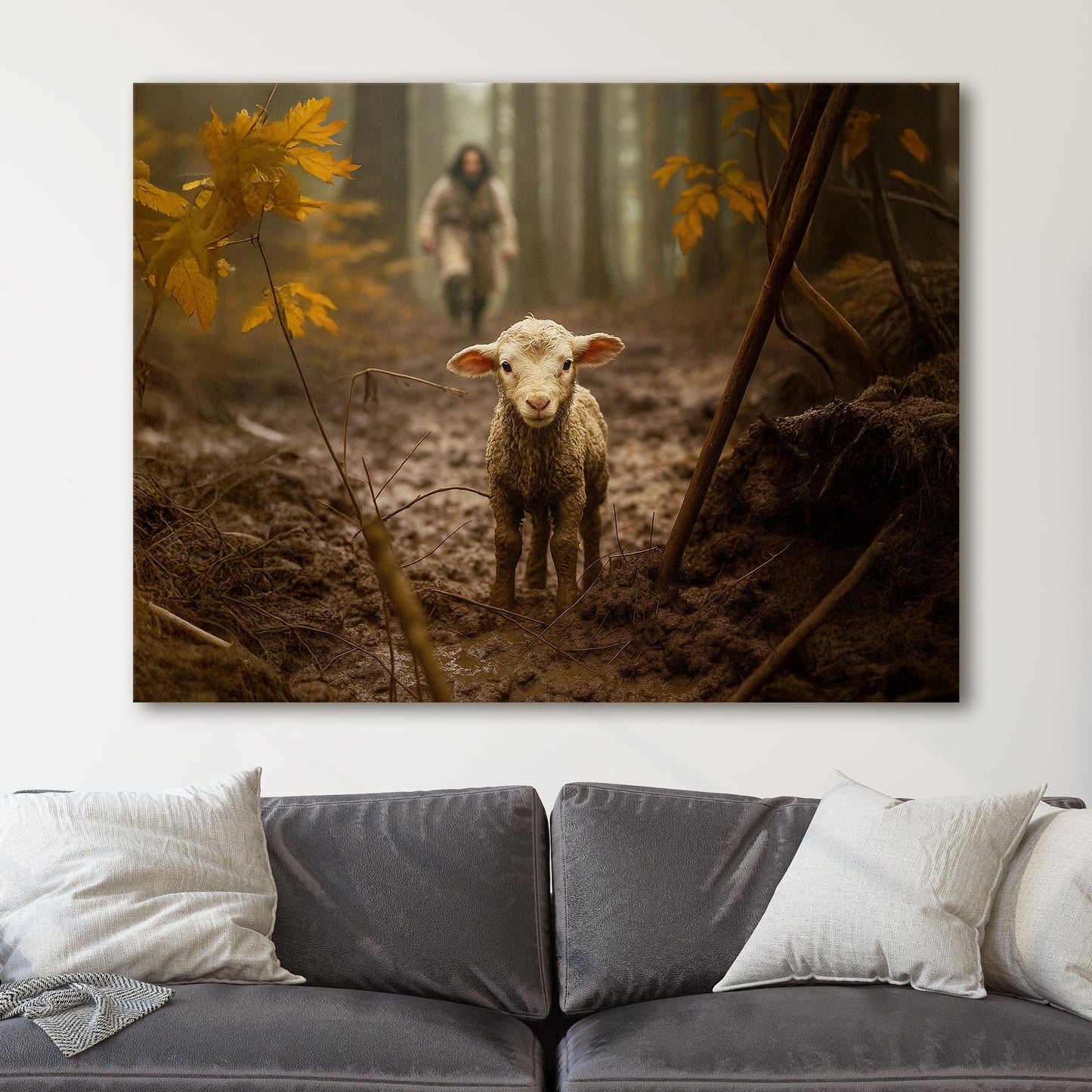 Jesus Finds The Lost Lamb