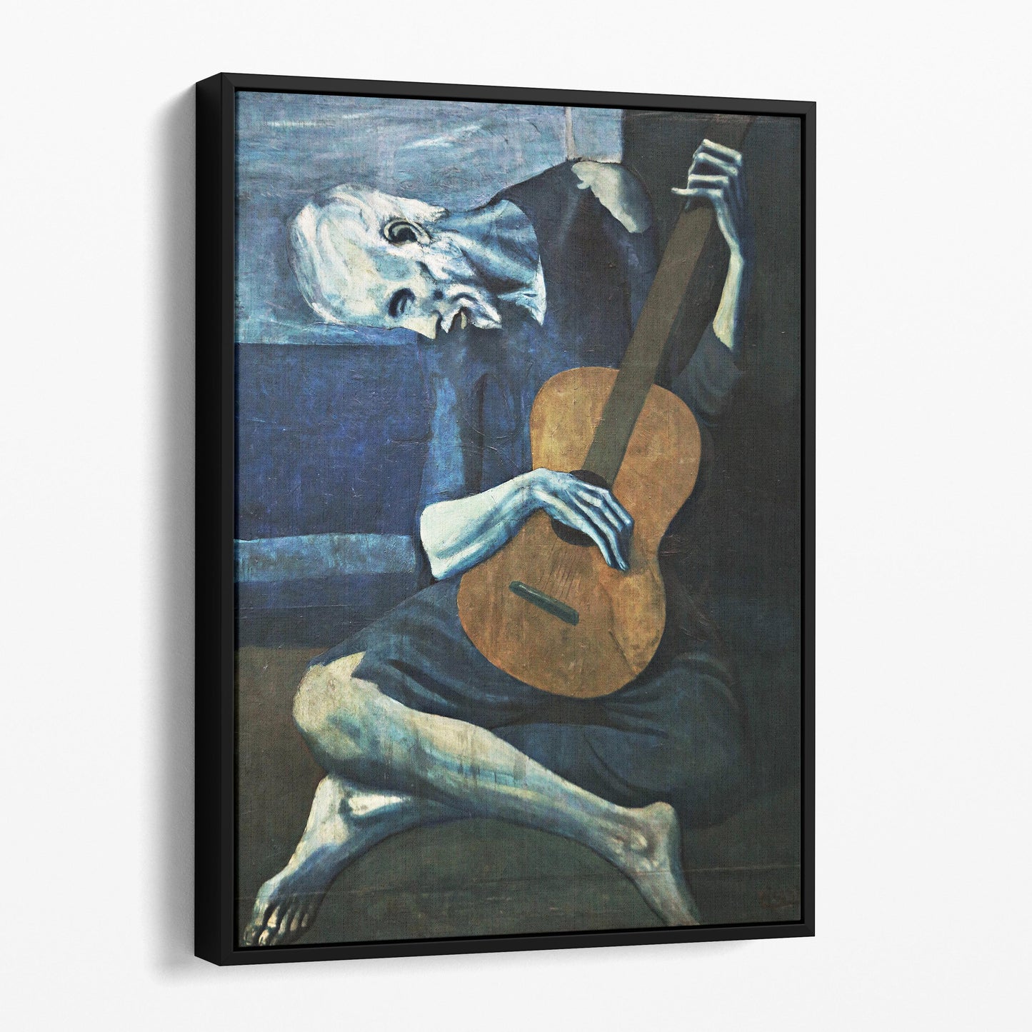 Old Guitarist by Pablo Picasso