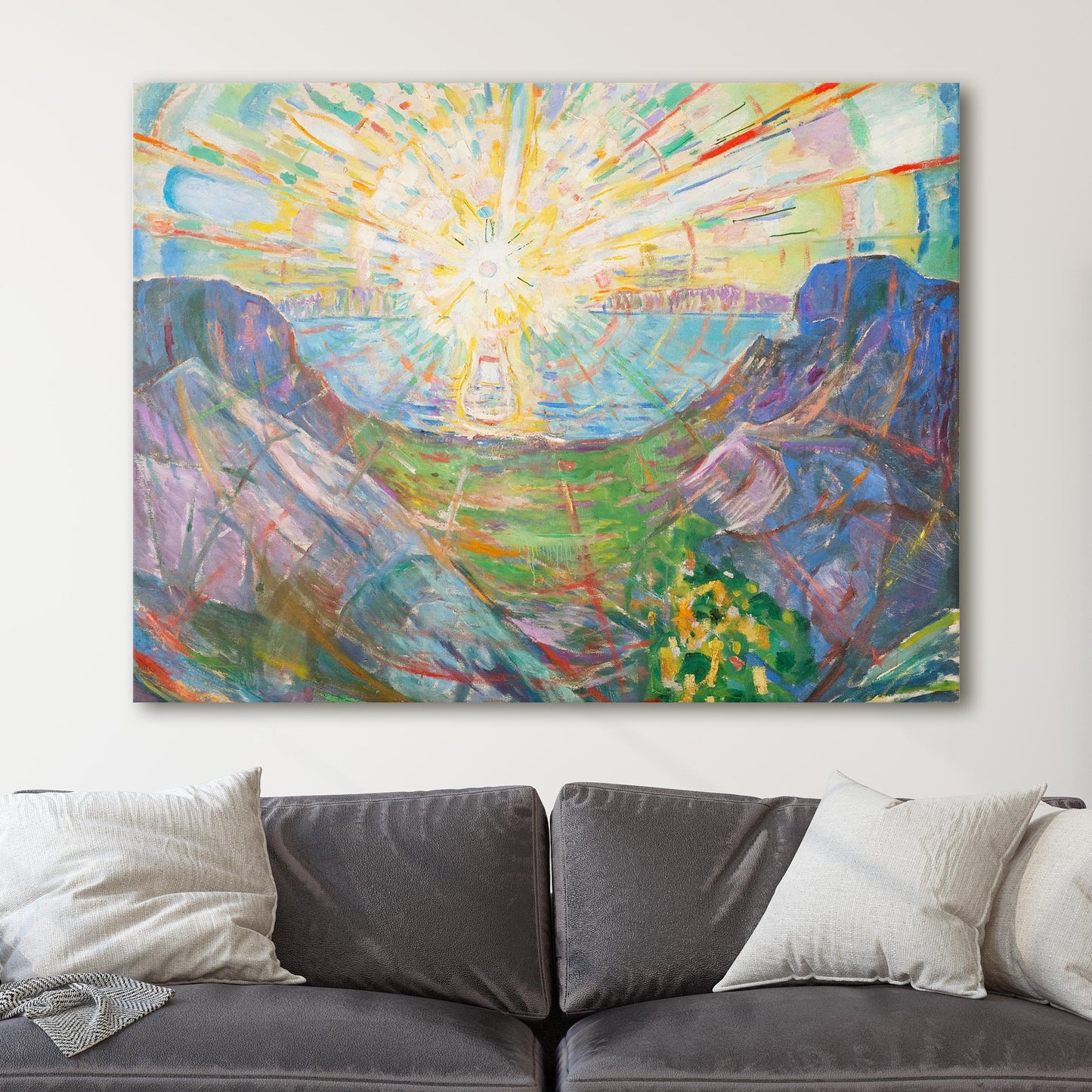 The Sun by Edvard Munch