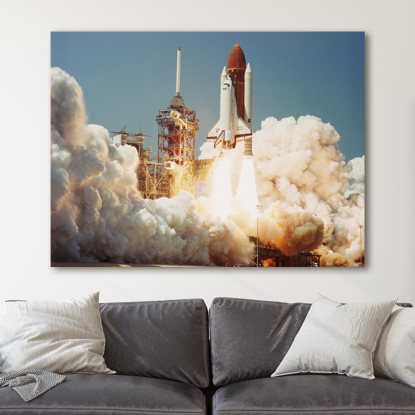 Space Shuttle Challenger Lift Off (1983)