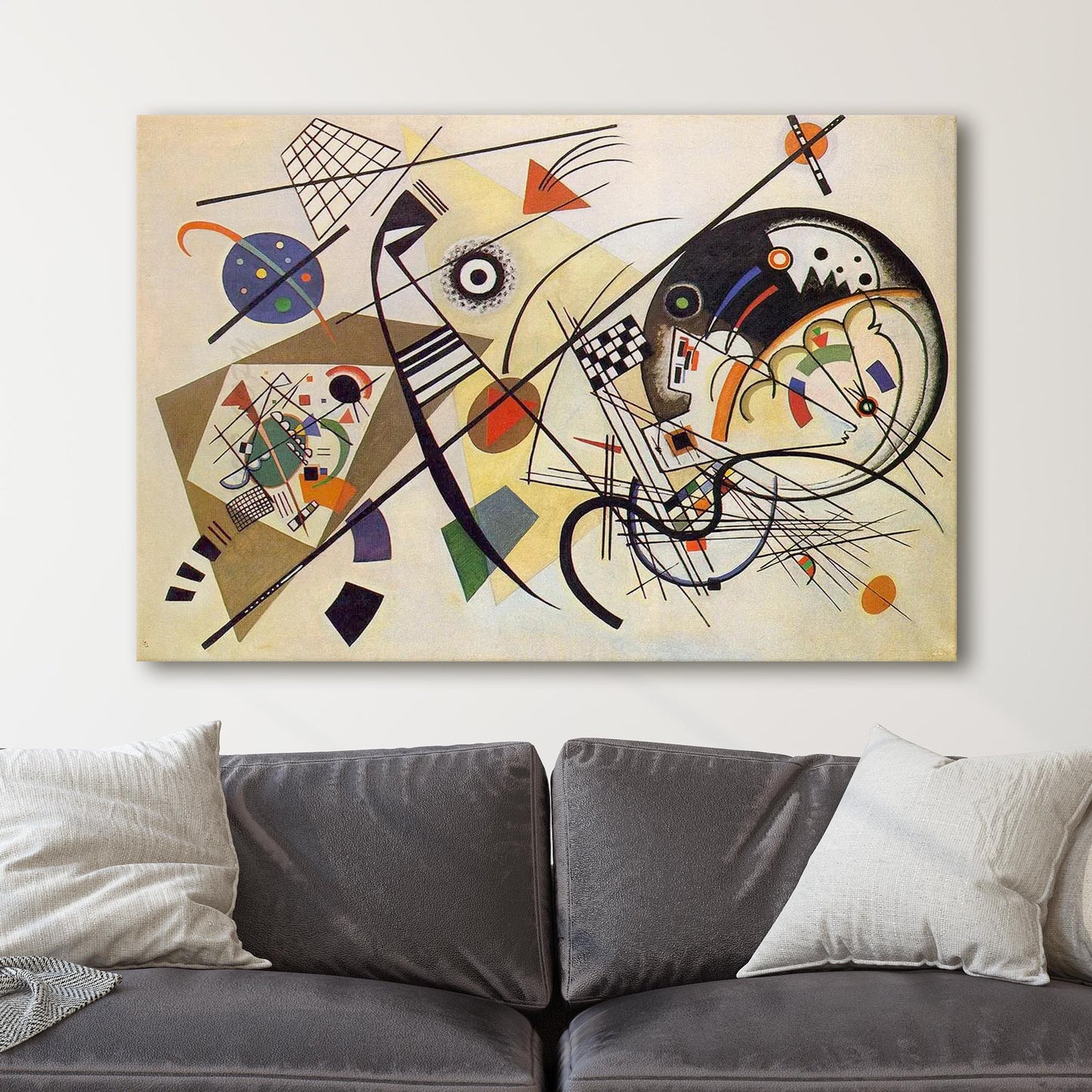 Throughgoing Line - Wassily Kandinsky