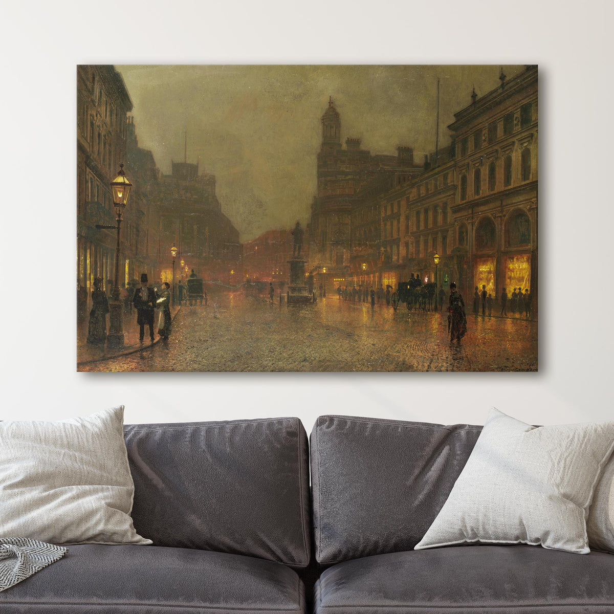 St Ann’s Square, Manchester - John Atkinson Grimshaw