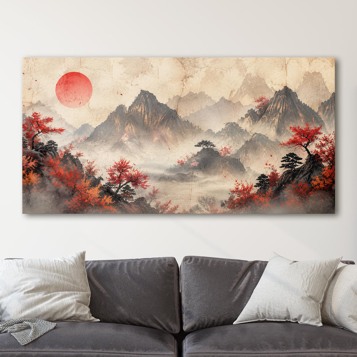 Japanese Mountain Landscape