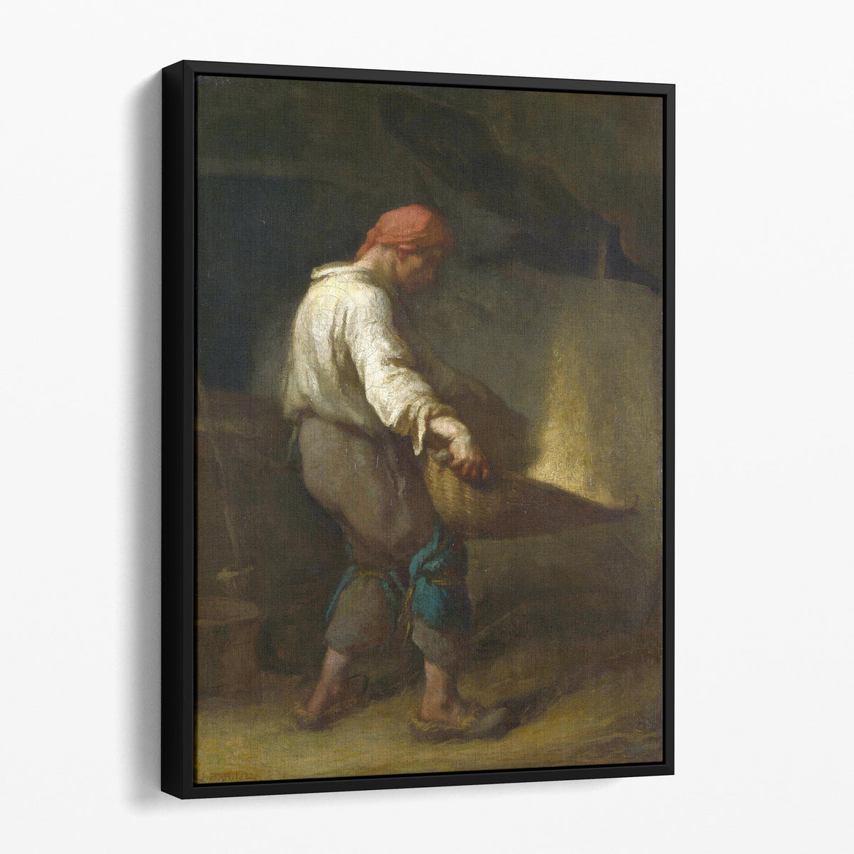 The Winnower by Jean-François Millet