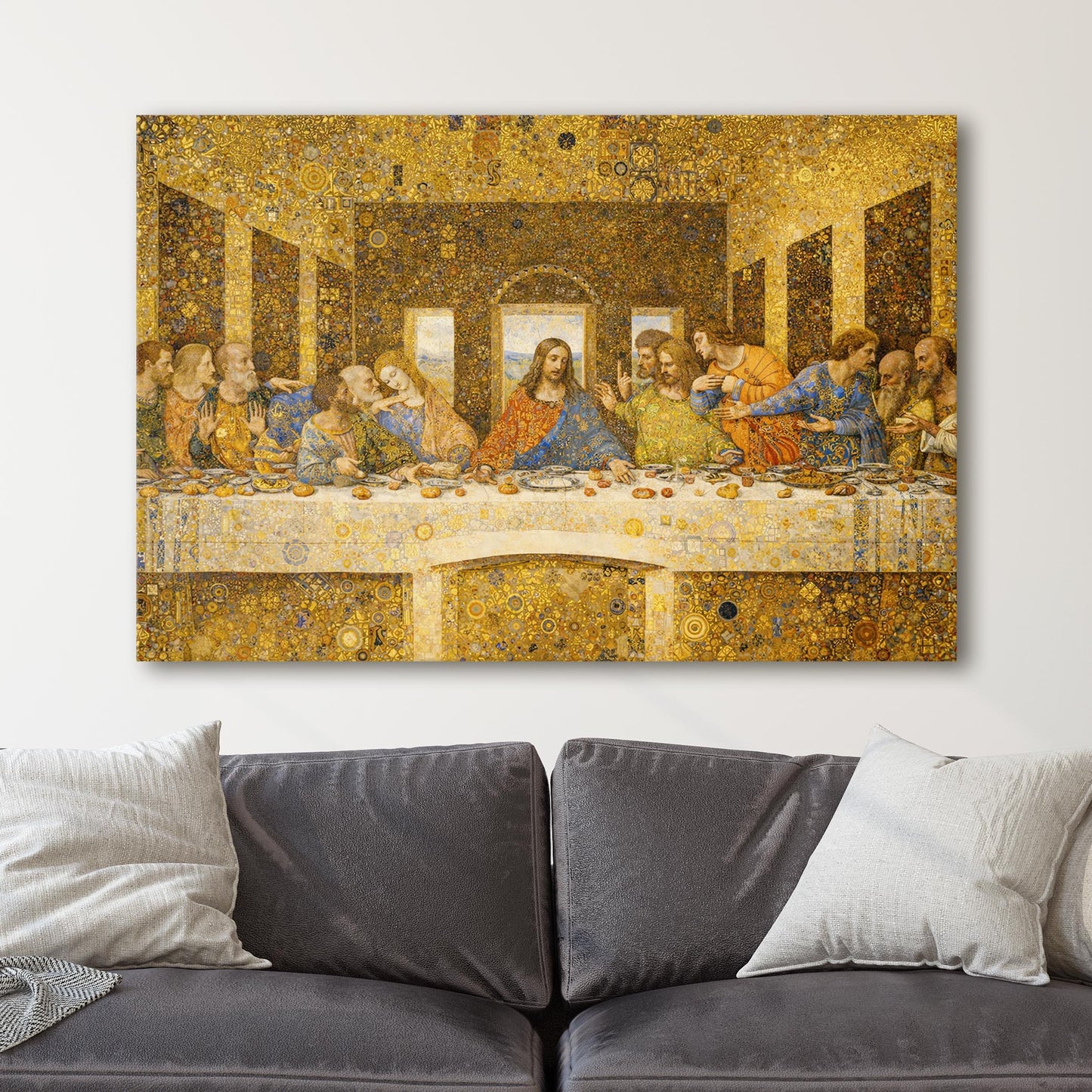 The Last Supper Gustav Klimt