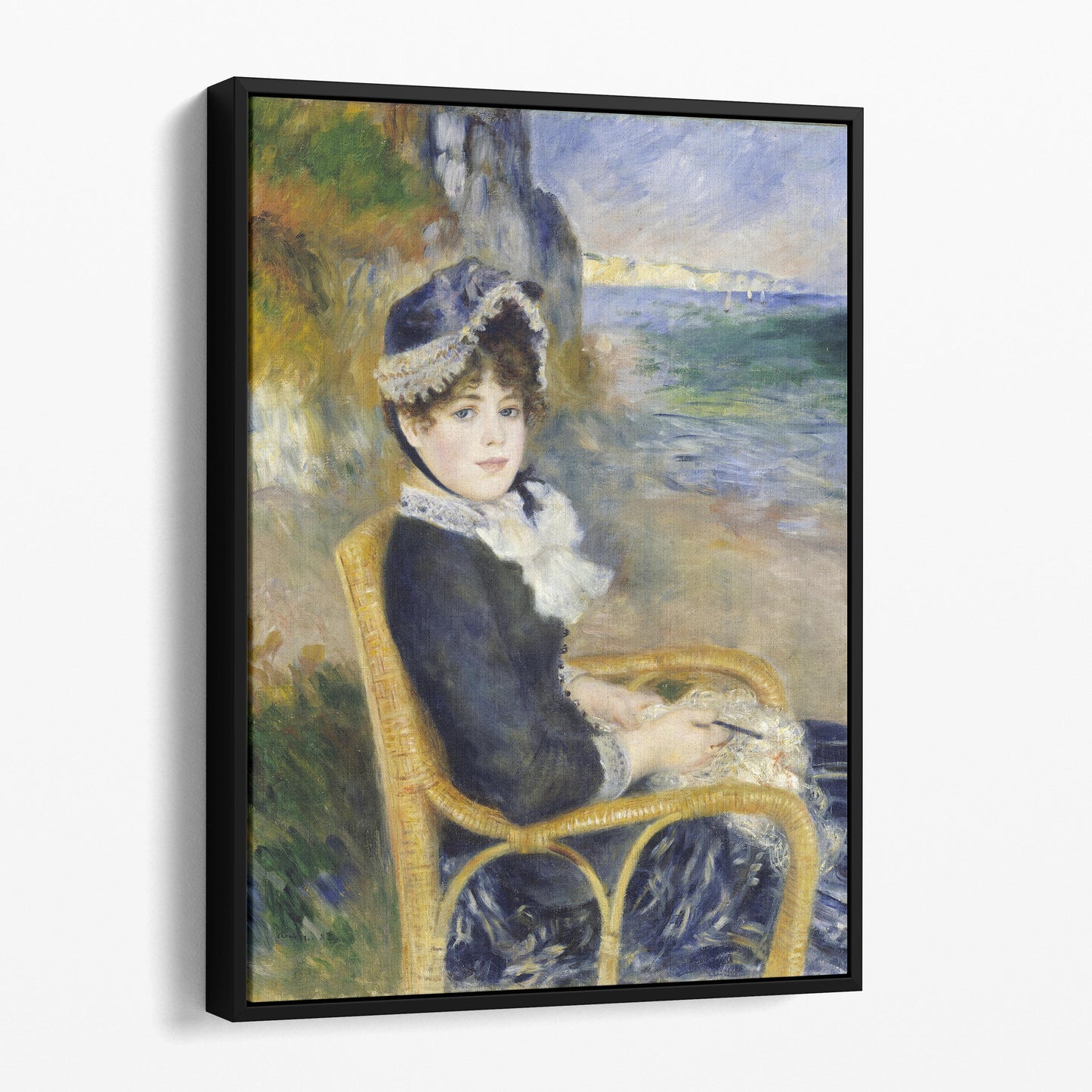 By the Seashore (1883) by Renoir