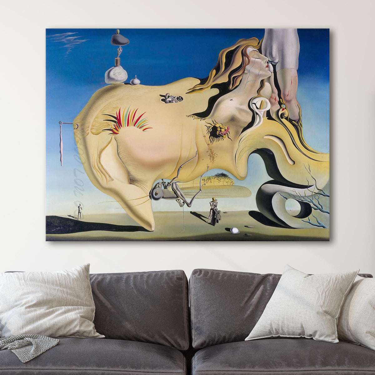 The Great Masturbator, 1929 - Salvador Dali