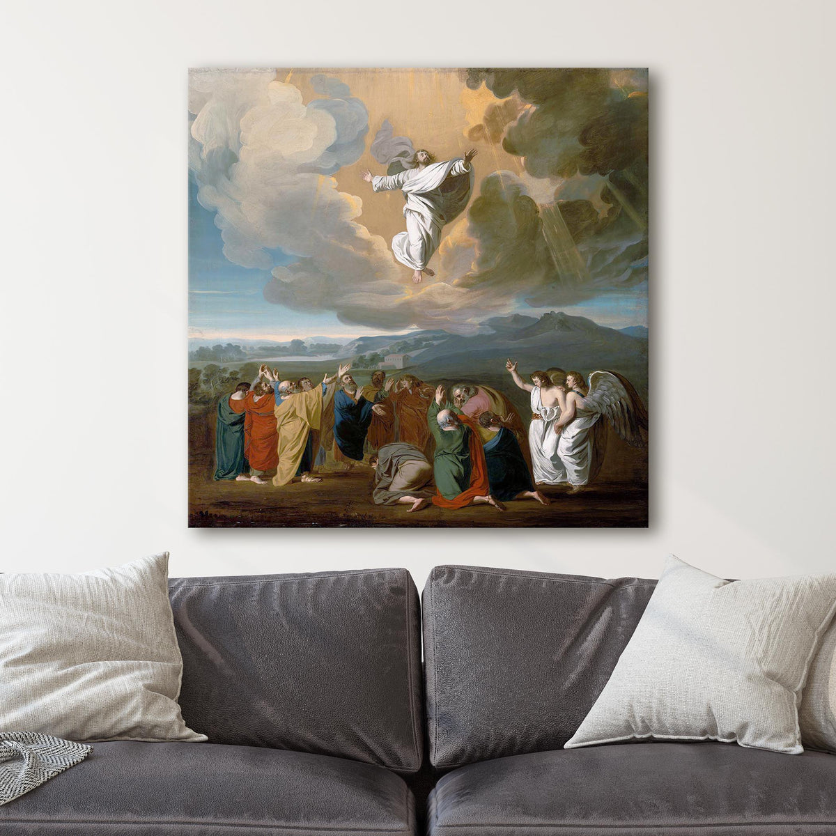 Jesus Ascending to Heaven - The Ascension by John Singleton Copley
