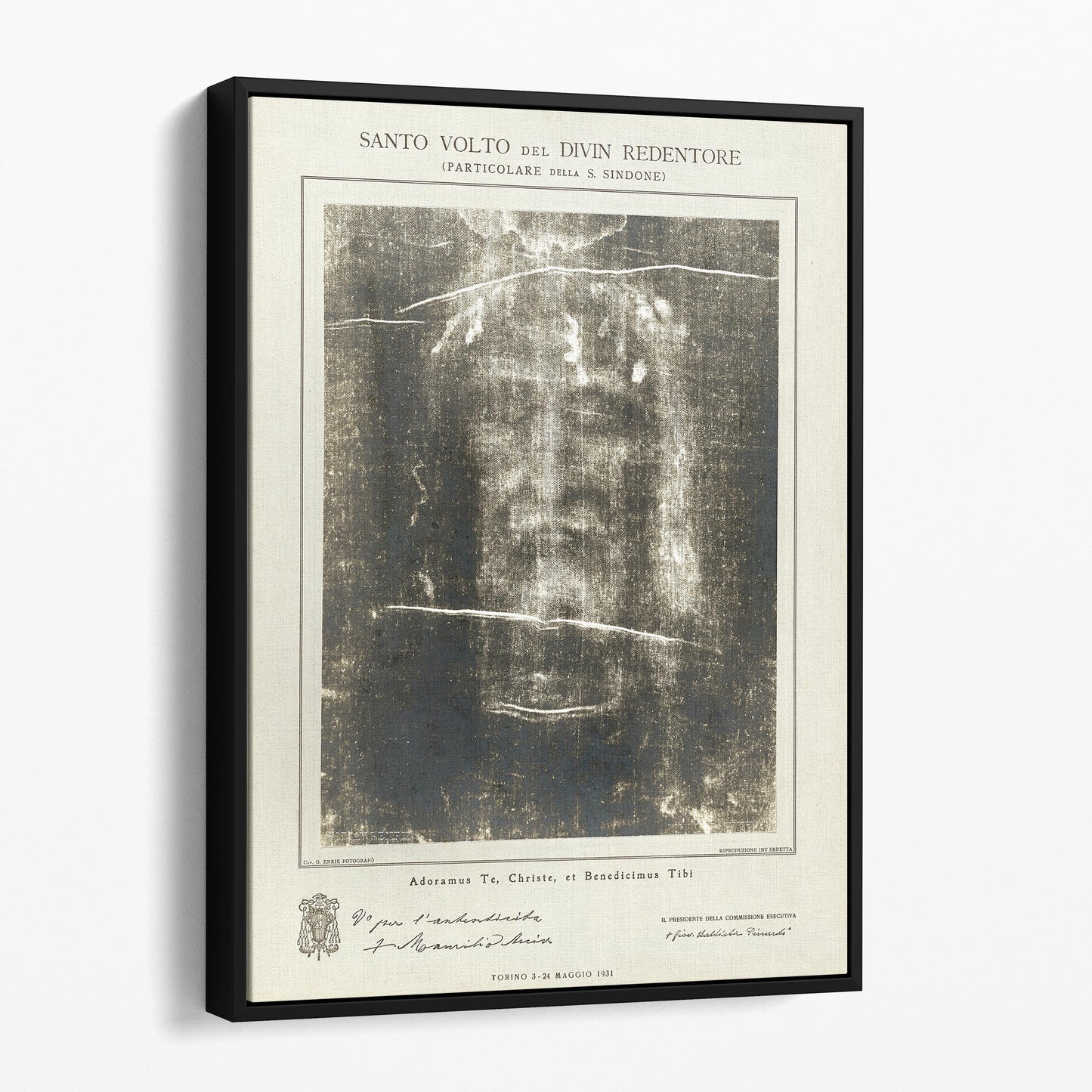 Holy Face of the Divine Redeemer - Shroud of Turin