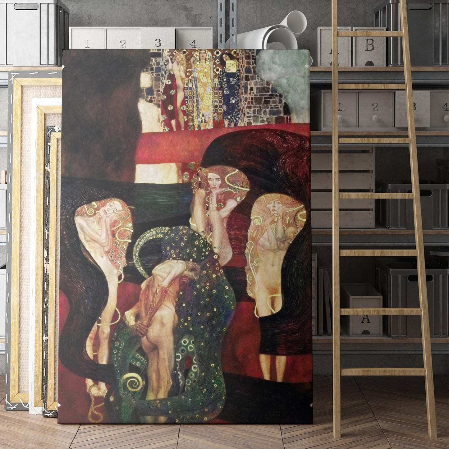 Jurisprudence by Gustav Klimt