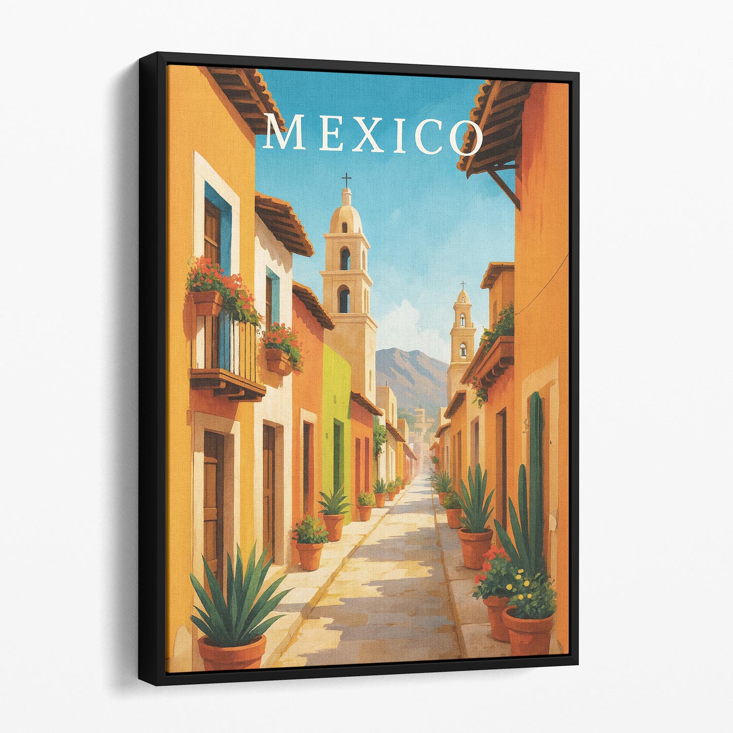 Mexico Vintage Travel Poster
