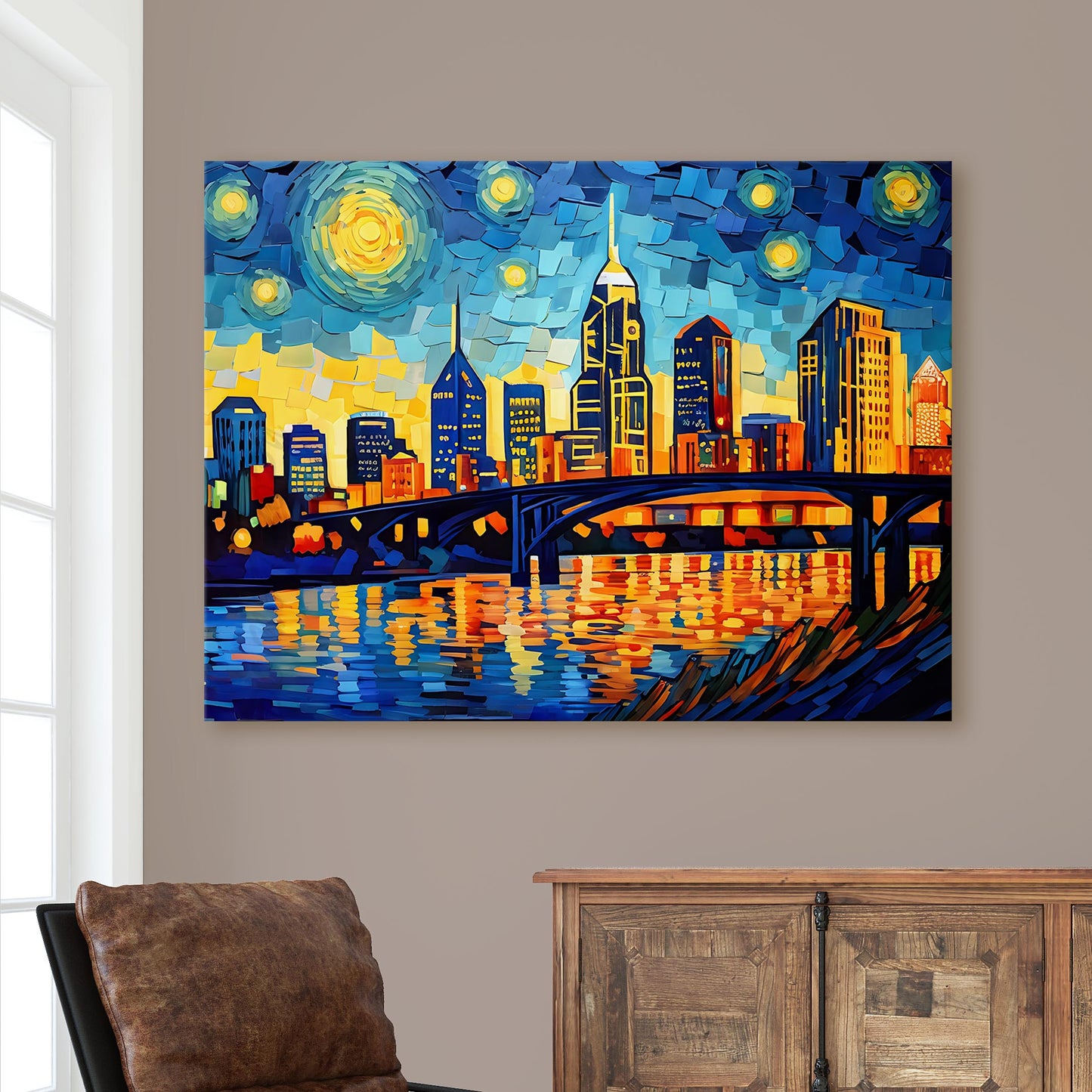 Nashville Tennessee Van Gogh Starry Night