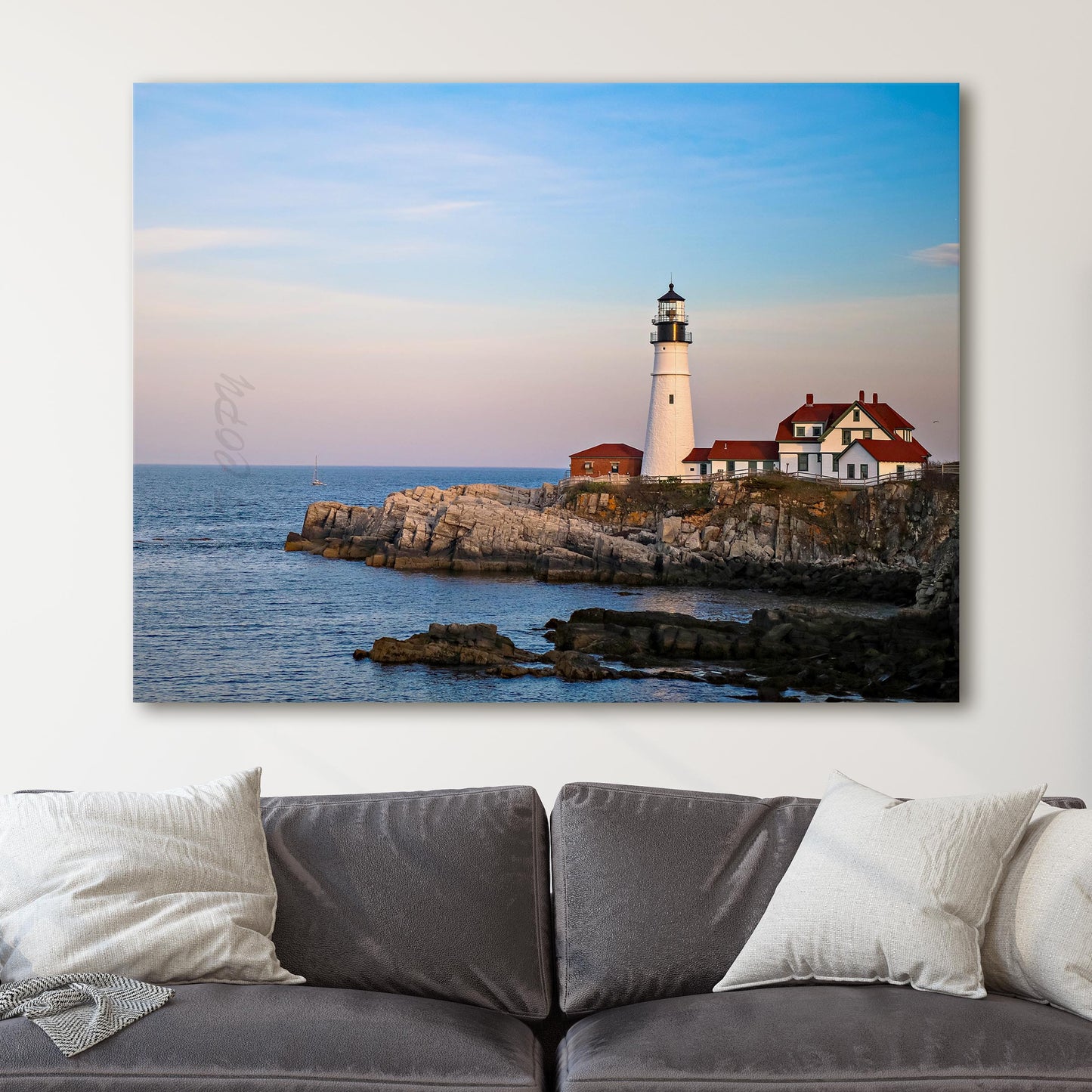 Lighthouse In Maine