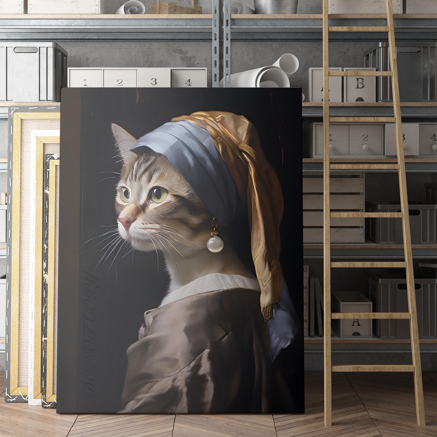 The Cat With The Pearl Earring