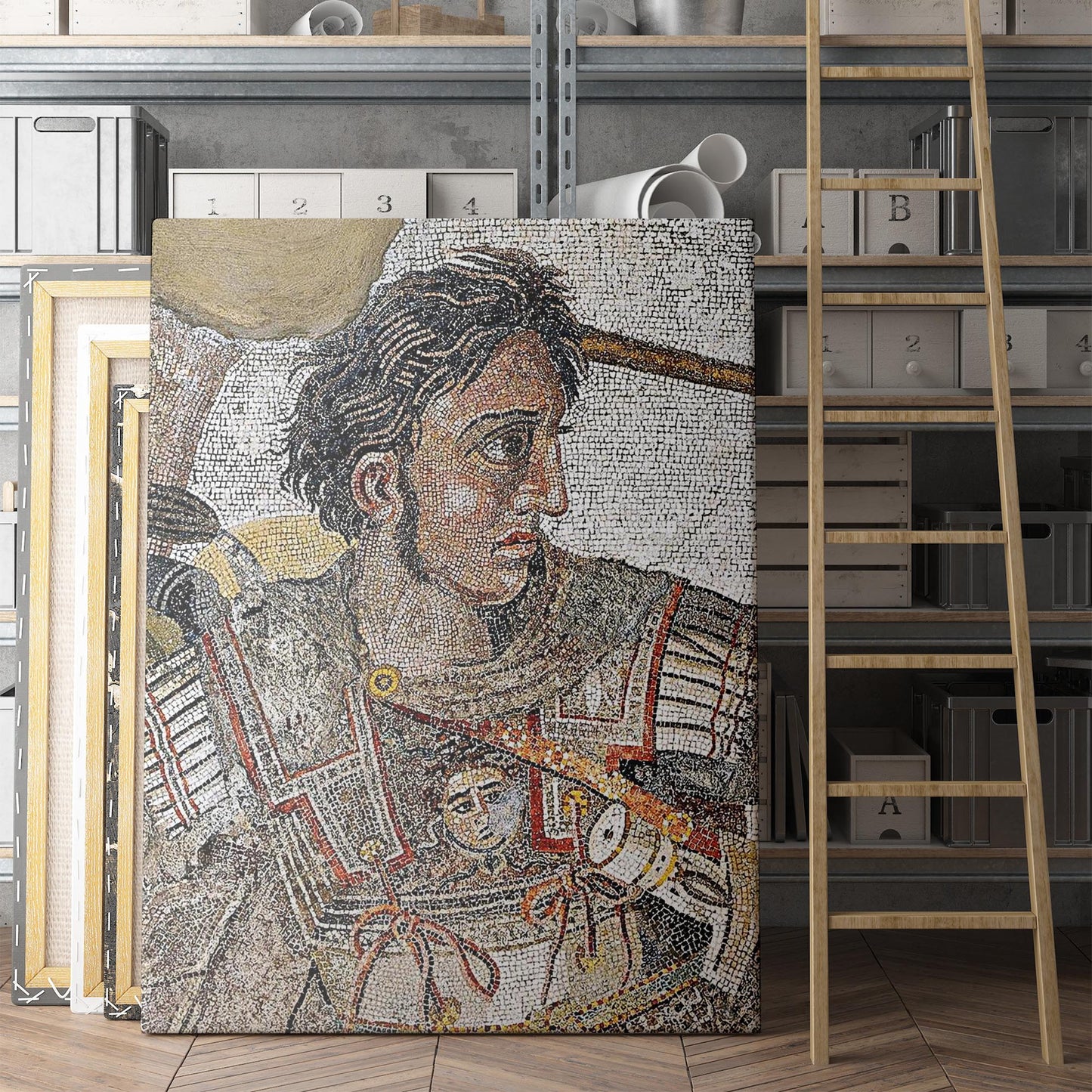 Alexander The Great Mosaic