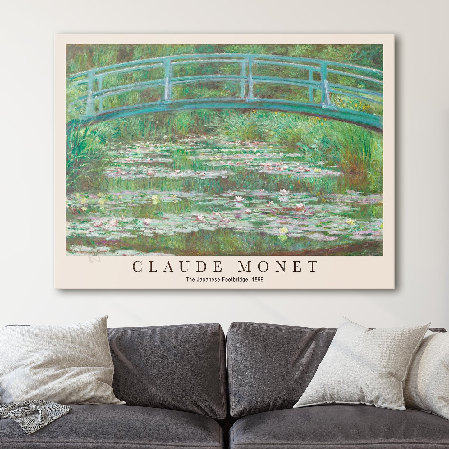 Claude Monet - The Japanese Footbridge