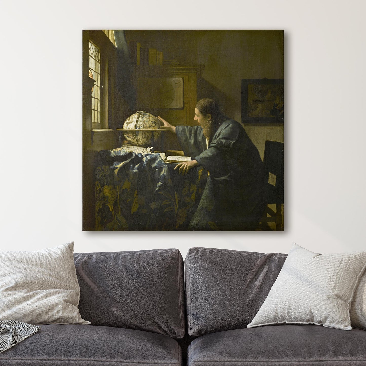 The Astronomer 1668 by Johannes Vermeer
