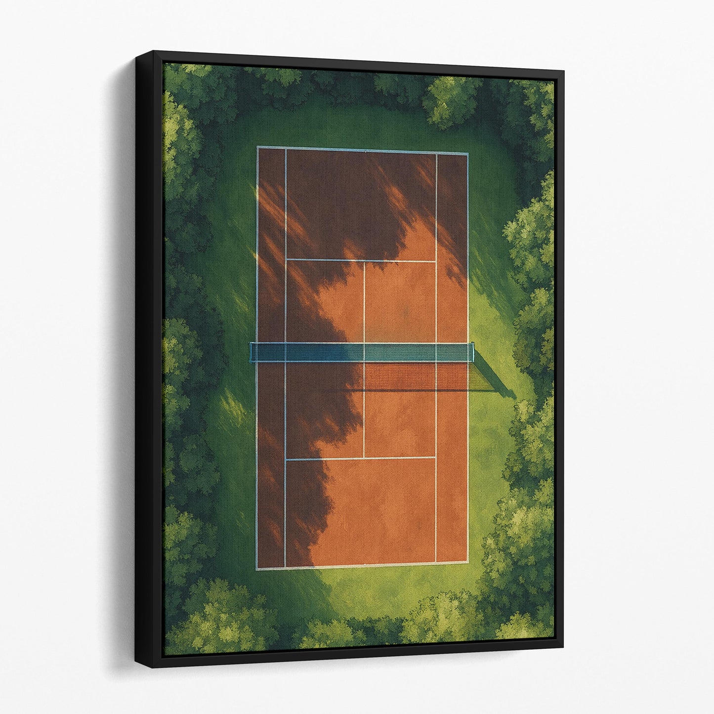 Clay Tennis Court
